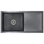Belfry Kitchen ArAgon 440mm W Steel Kitchen Sink-2082121028