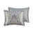 6 Piece Cotton Comforter Set Grey