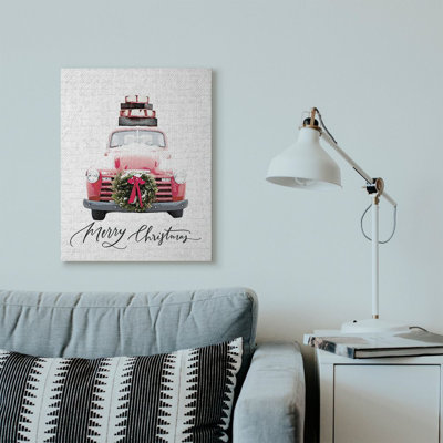 «Merry Christmas Red Truck», impression
