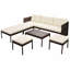 Ensemble de conversation modulaire avec coussins Wallsend-2084082402