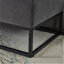 Banc de rangement rembourré en velours Margarete-1758722502