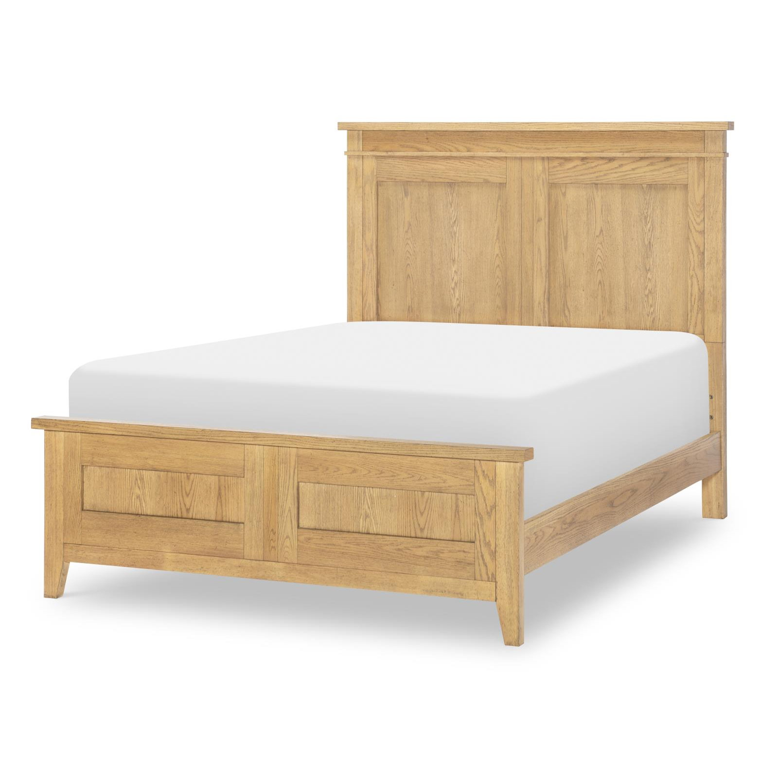 Today's Traditions Complete Panel Bed, Hickory, Full