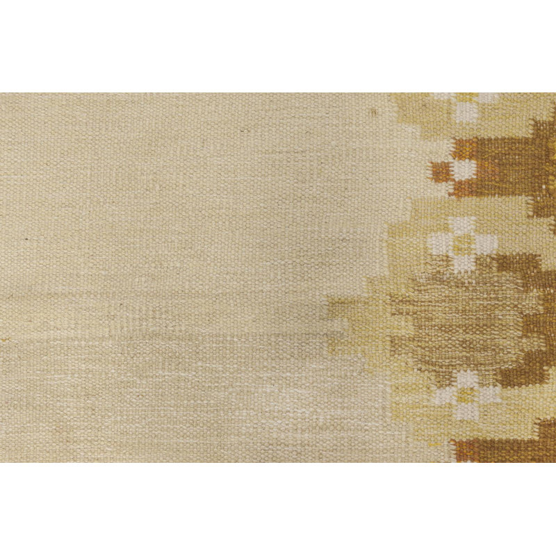 Vintage One-of-a-Kind Rectangle 4'10" X 6'7" Area Rug
