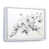 Cadre flottant blanc