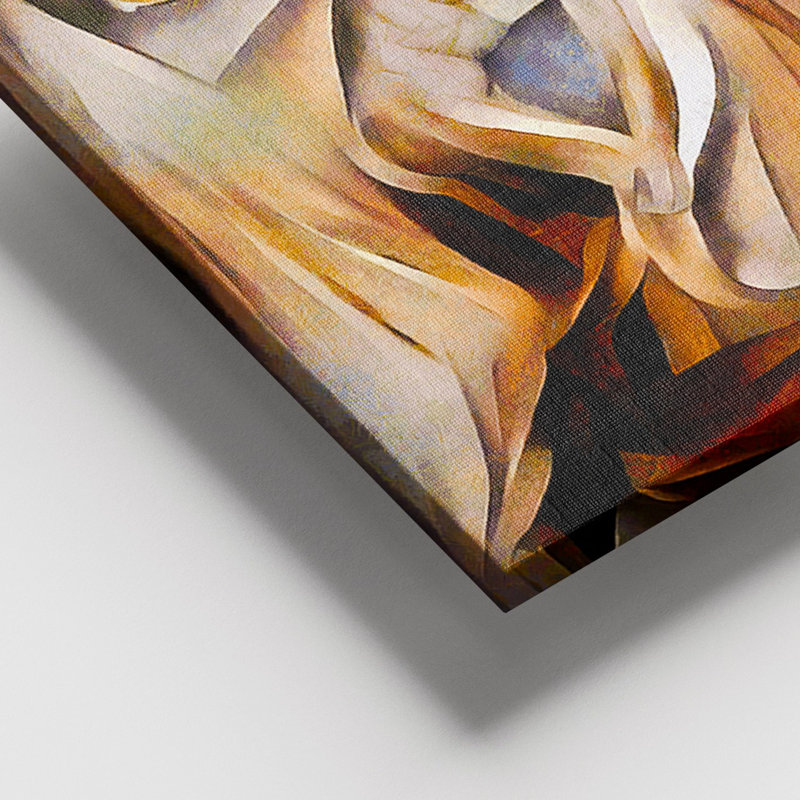 Peinture décorative sur toile