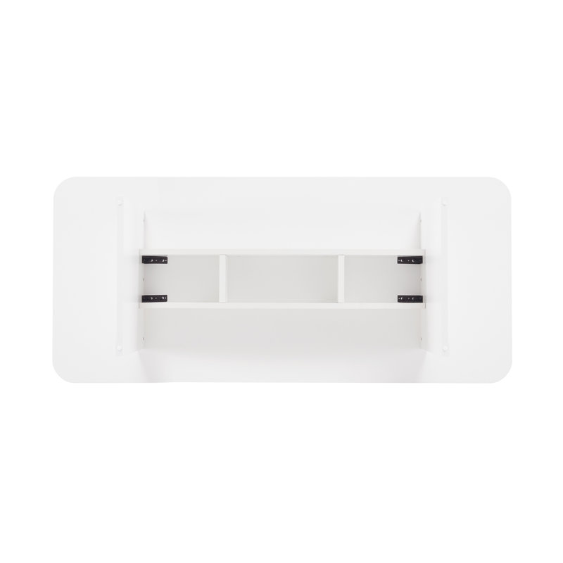 Ella 79" Dining Table In White