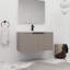 36'' Single Bathroom Vanity with Resin Top-791636357