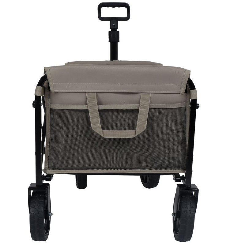 Oversized Foldable Utility Cart, Beige