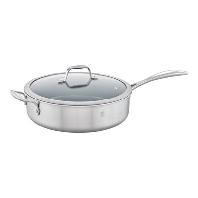 Poêle sauter avec couvercle en acier inoxydable 5 qt zwilling ja henckels 5 qt Spirit