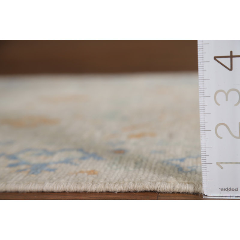 Tapis décoratif teint à la main Oushak 2x3