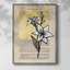 Floral Diary I, reproduction encadrée - bois massif-2041112046