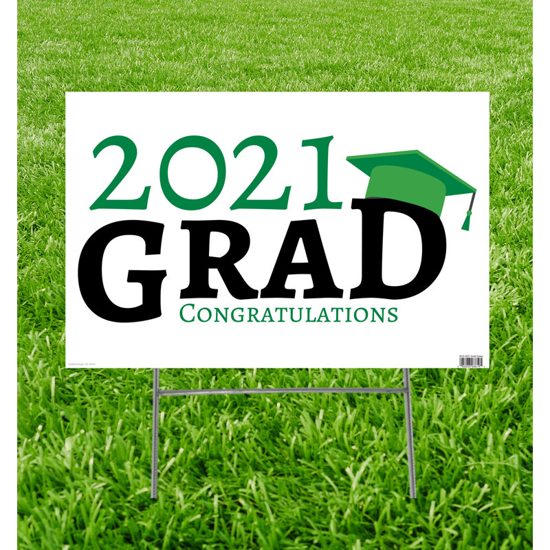 Enseigne de jardin 2021 Grad Bleu, Vert