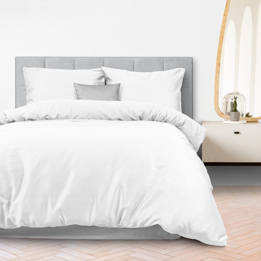 Cotton Duvet Cover Set with Pillow Shams Included