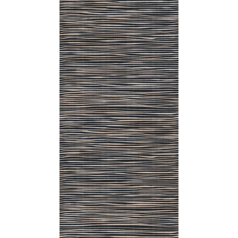 Tidalflow Black Cushioned Kitchen Mat, Rectangle  2.6' x 6.5'