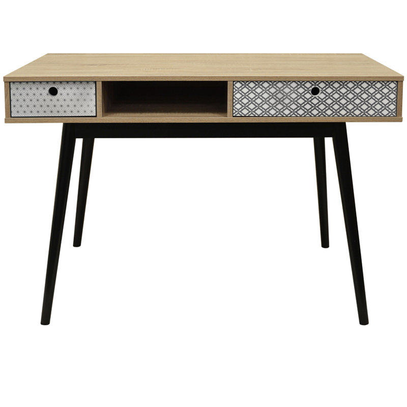 Amapola Solid Wood Base Writing Desk