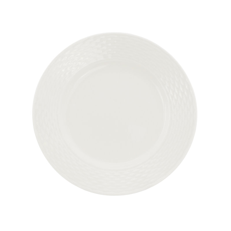  Gemma 12 Piece Stoneware Dinnerware Set in White