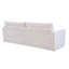 Canapé moderne de 93 po Aqua Aqua-105268600