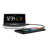 Wireless Charging Tabletop Alarm Clock in Black