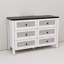 Commode 6 tiroirs Rayeann