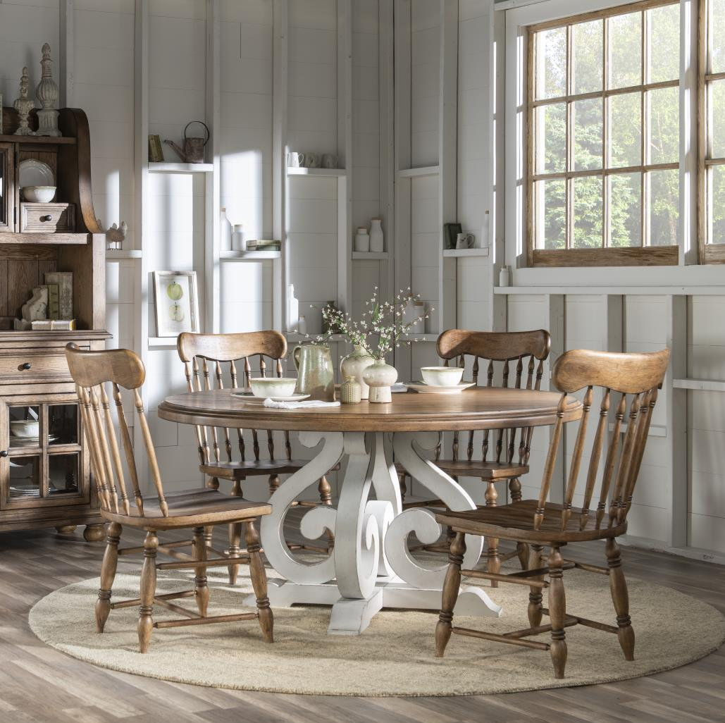 Country Living Oak Dining Chair, Brown