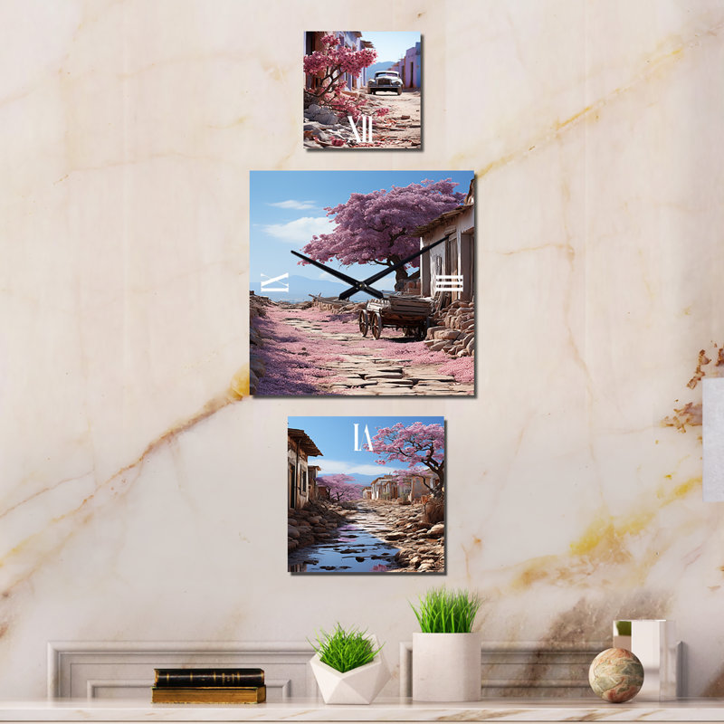 Sanai Metal Wall Clock