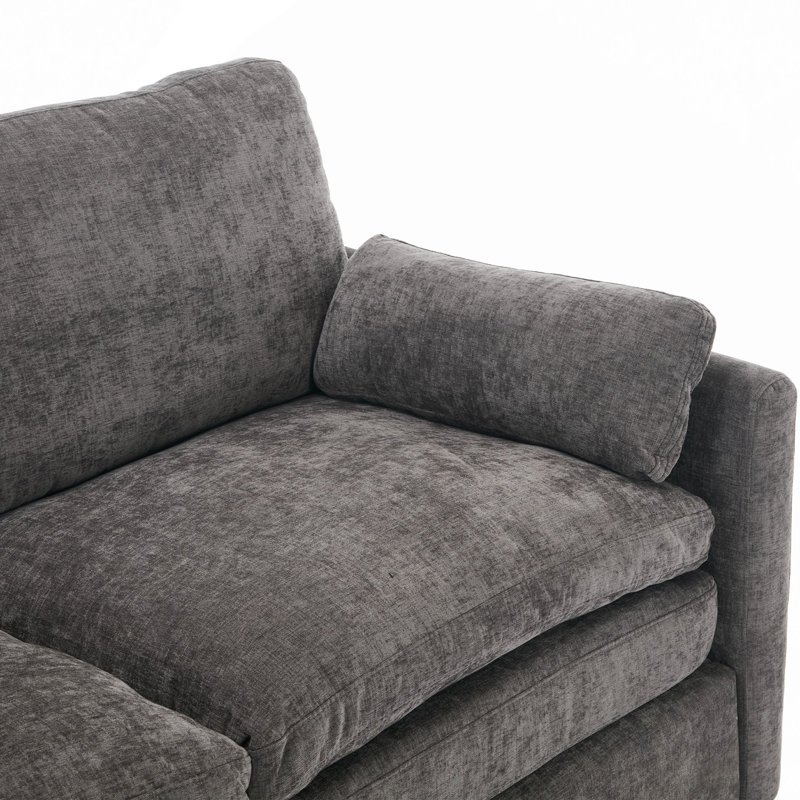 Ensemble de canapé rembourré Cozy, Gris