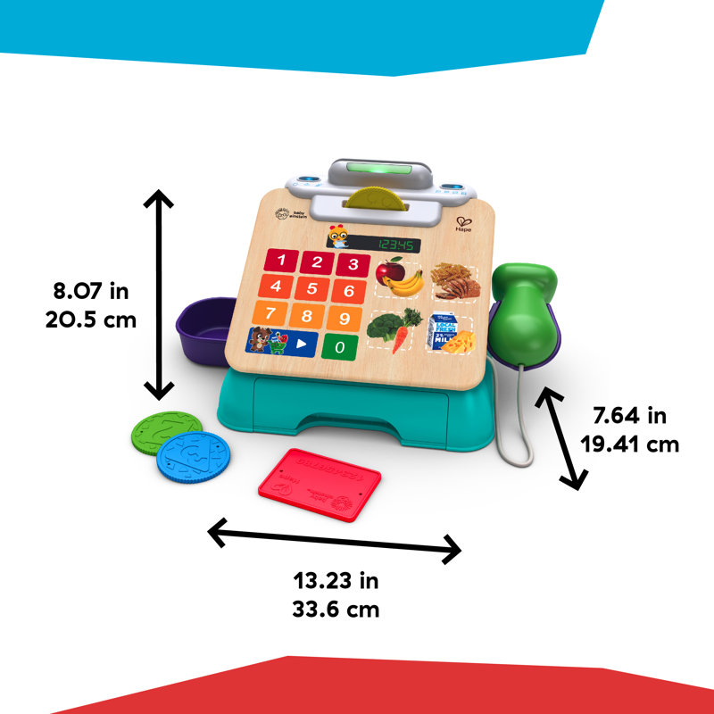 Magic Touch Cash Register Pretend to Check Out Toy