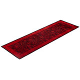Overdyed Hand-Knotted Wool Modern-Contemporary Pink Runner 2' 7" x 8' 0"