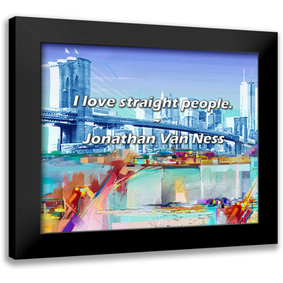 Jonathan Van Ness Quote: I love straight people.