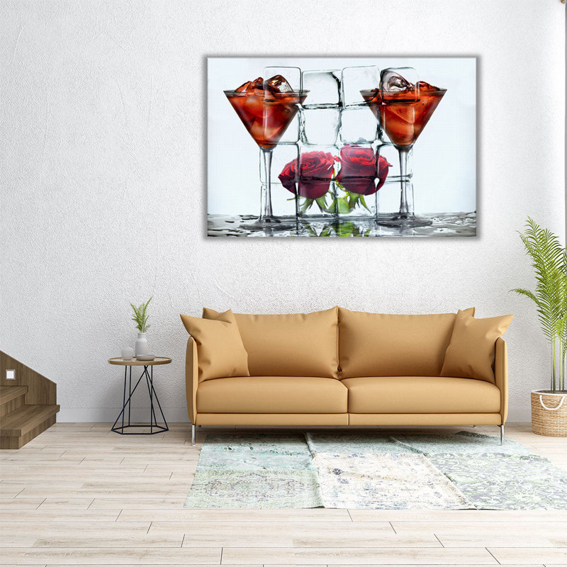 «On the Rocks 10», reproduction d'art sur toile, H 12 po x l 18 po
