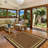 Non-Slip Bordered Area Rug For Living Room, Hallway, Entryway Rug-255738052