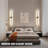 Rechargeable Battery Operated Wall Sconce Set Of Two, Wireless LED Wall Lights With Remote Control, 360° Rotation, Dimmable, Modern Cordless Wall Lamp For Living Room And Bedroom