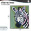 Giclée Funky Zebra sur Green, design par The Prints Vibe-130763249-130763253