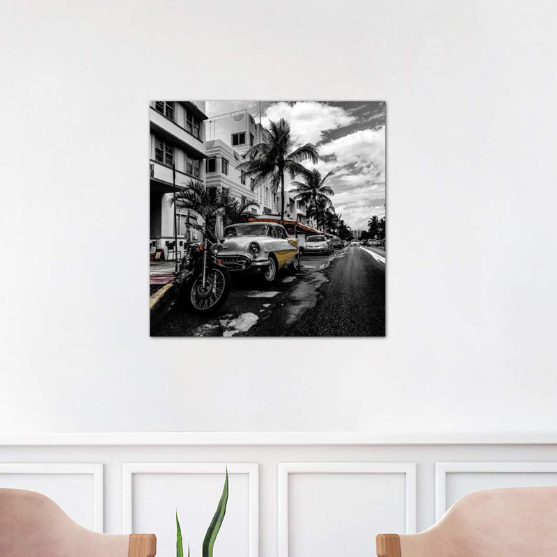 South Beach by Caitlin Vera - Wrapped Canvas Print, 66.04cm H x 66.04cm W x 3.81cm D