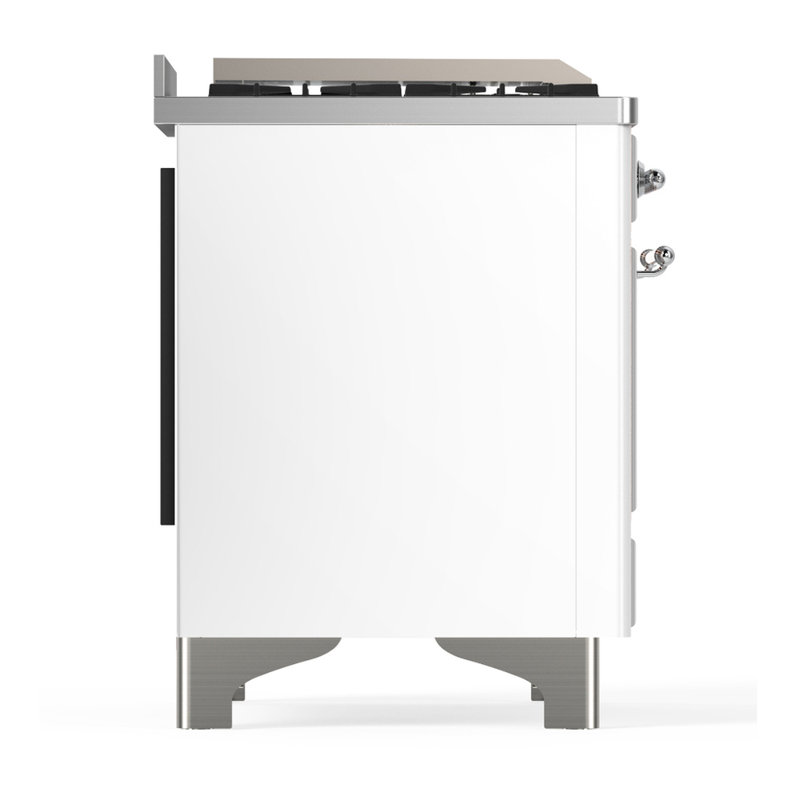 Majestic III Series 60 Inch Dual Fuel Range with 7 Sealed Burners, Griddle, in Blue Grey (Liquid Propane, Burnished Trim)