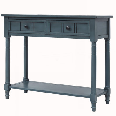 Console Table Traditional Design with Two Drawers