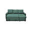 Canapé-lit modulaire convertible en forme de L, mobilier d'appoint élégant, canapé-lit escamotable pour petits espaces et salons-2114185999