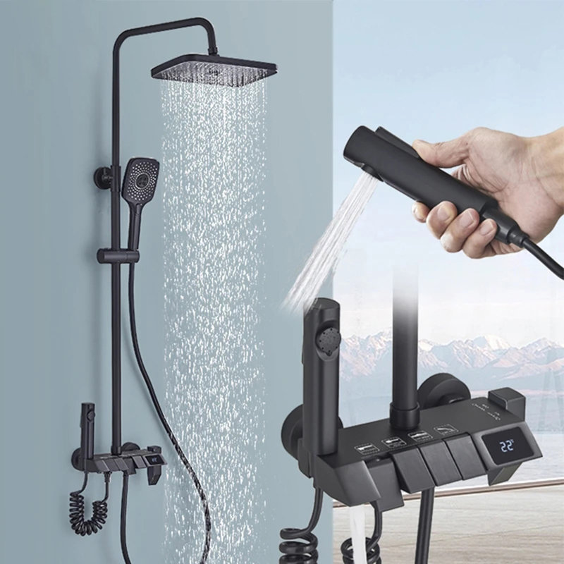 Pressure-Balanced (Temperature And Volume) All-In-One Kit with Rough in-Valve