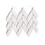 Zen poli 2 x 4 à chevrons blanc poli-134471815