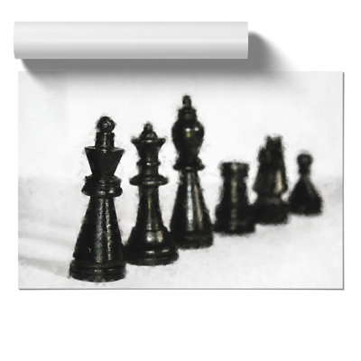 Chess Pieces Vol.1 - No Frame Print