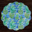 Vida Vinyl Round Placemats