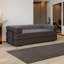 Smart Convertible Sofa Bed 3-Seater Sherpa Upholstered Futon with Side Metal Frame Support, No-Assembly Fold-Out Design – Available in Black, Grey, and Camel-2067805865