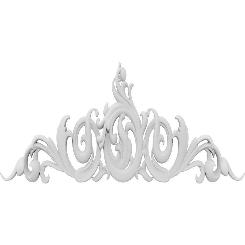 Rosette Hartville, H 5 po x l 10 po x P 0,88 po