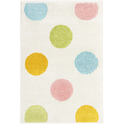  Polka Dots Whimsy Kids Rug