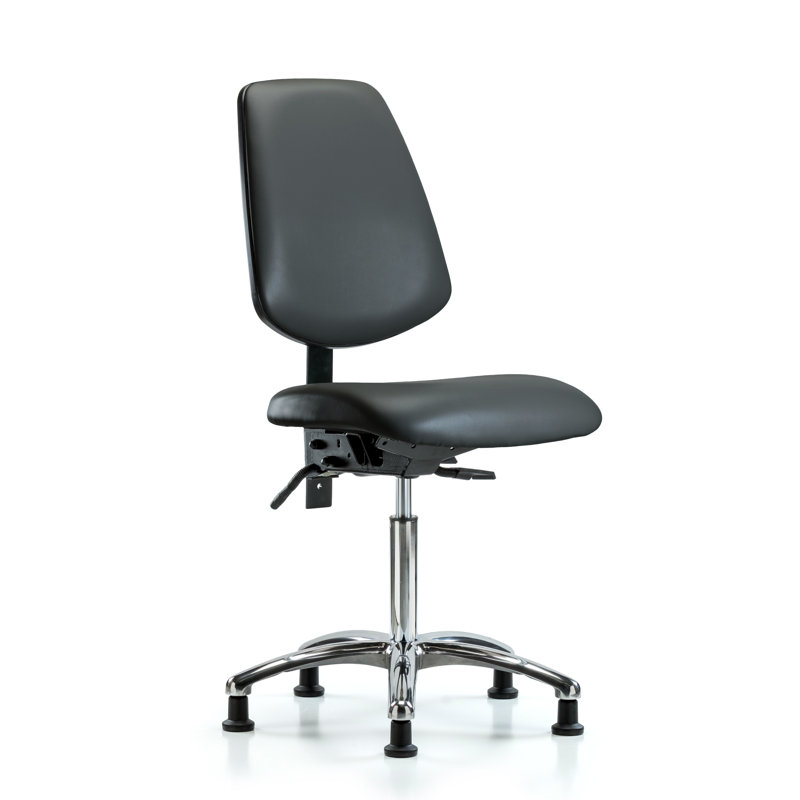 Chaise de travail Lajoia, Non, Gris foncé