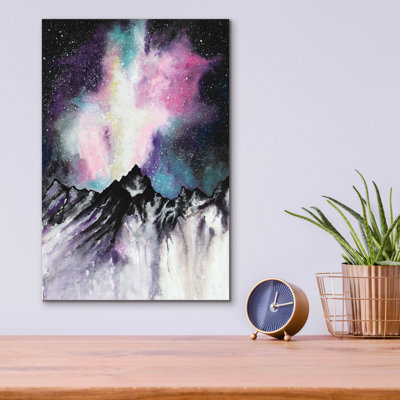 'Starruption Galaxy Landscape' by Michelle Faber, Acrylic Glass Wall Art