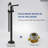 1 Handle Freestanding Tub Filler with Diverter-121579598