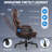 800LBS Big And Tall Office Chair For Heavy People, Heavy Duty Executive Chair With High Back, Extra Wide Seat And Adjustable Lumbar, Large Computer Desk Chair Comfortable For Office-552266435-552266460