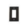 Egg and Dart 1-Gang Rocker Wall Plate