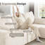 Canapé modulaire surdimensionné en tissu velours côtelé de 137 po Boneless-920158802
